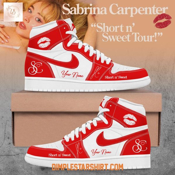 Sabrina Carpenter Short N Sweet Tour 2026 Air Jordan 1 Shoes