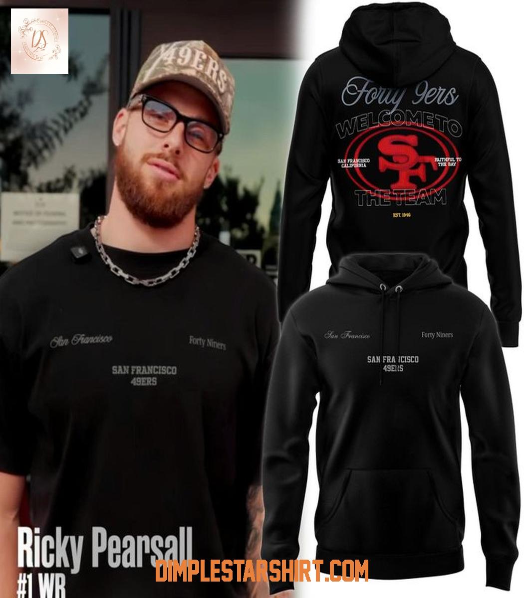 San Francisco 49ers x Ricky Pearsall Hoodie Shirt San Francisco 49ers x Ricky Pearsall Hoodie Shirt