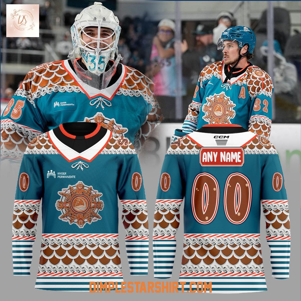 San Jose Barracuda Teddy Bear Toss 2025 Jersey San Jose Barracuda Teddy Bear Toss 2025 Jersey