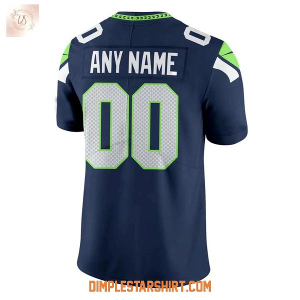 Seattle Seahawks 50 Seasons Patch 50th Annivesary Football Jersey