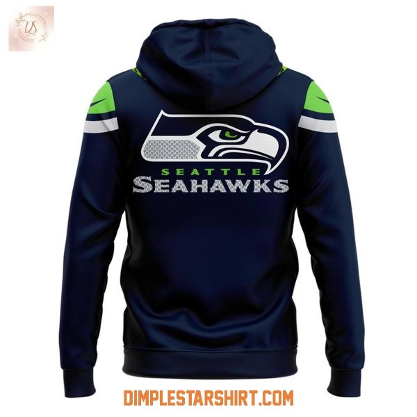 Seattle Seahawks 50 Seasons Patch 50th Annivesary Hoodie Shirt