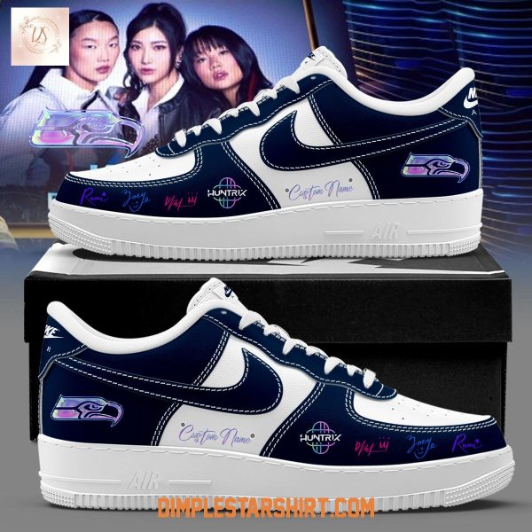Seattle Seahawks Kpop Demon Hunters Air Force 1 Shoes