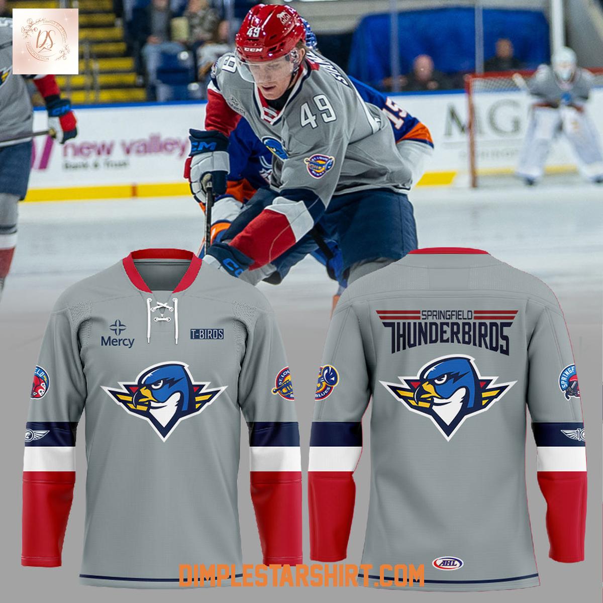 Springfield Thunderbirds Introducing New Jersey Springfield Thunderbirds Introducing New Jersey