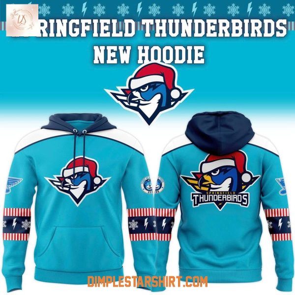 Springfield Thunderbirds Merry Christmas 2025 Hoodie Shirt