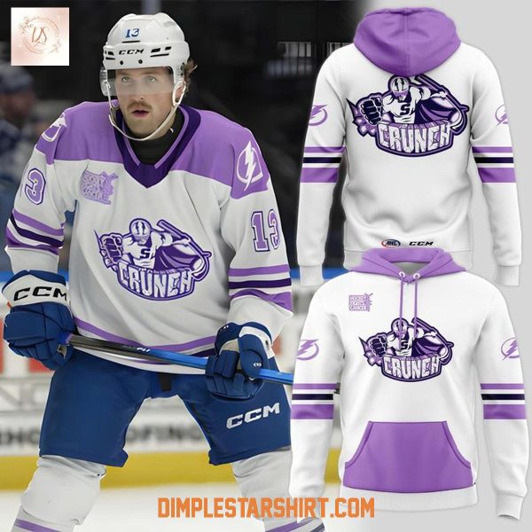 Syracuse Crunch Hockey Fights Cancer 2025 Hoodie Shirt