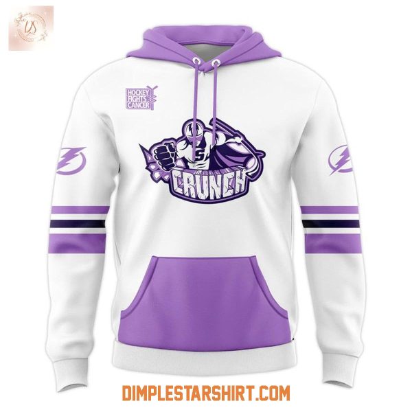Syracuse Crunch Hockey Fights Cancer 2025 Hoodie Shirt