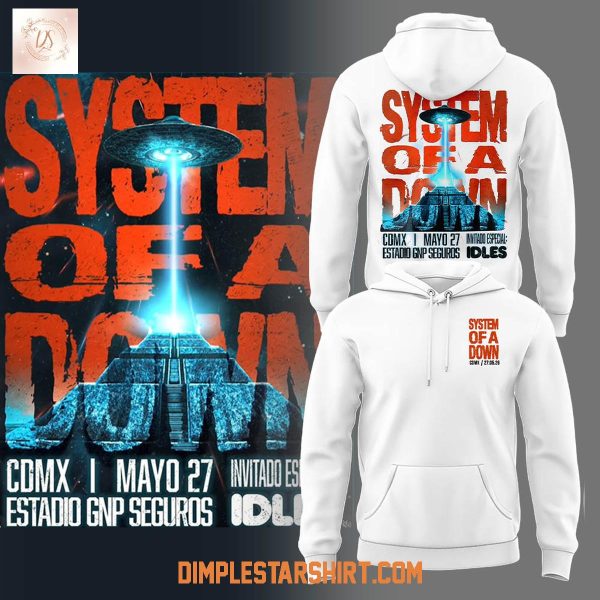 System Of A Down x CDMX Hoodie Shirt
