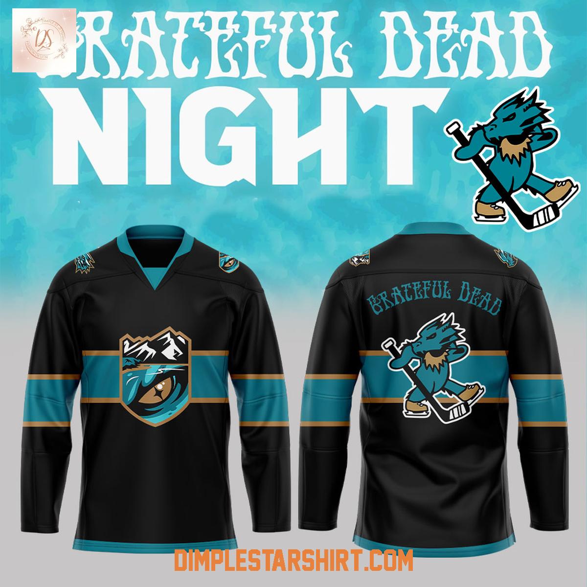 Tahoe Knight Monsters Grateful Dead Nights 2026 Jersey Tahoe Knight Monsters Grateful Dead Nights 2026 Jersey