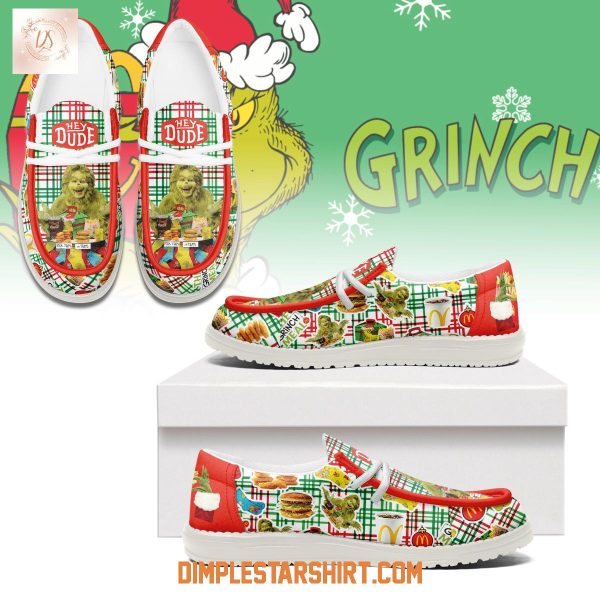 The Grinch x Mcdonald’s Grinch Meal Hey Dude Shoes