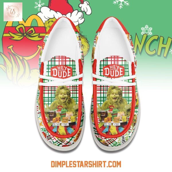 The Grinch x Mcdonalds Grinch Meal Hey Dude Shoes