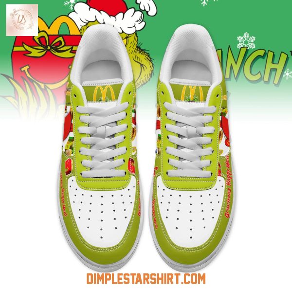 The Grinch x Mcdonalds Happy Meal Air Force 1 Shoes