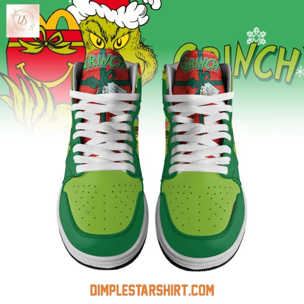 The Grinch x Mcdonalds Happy Meal Air Jordan 1 Shoes