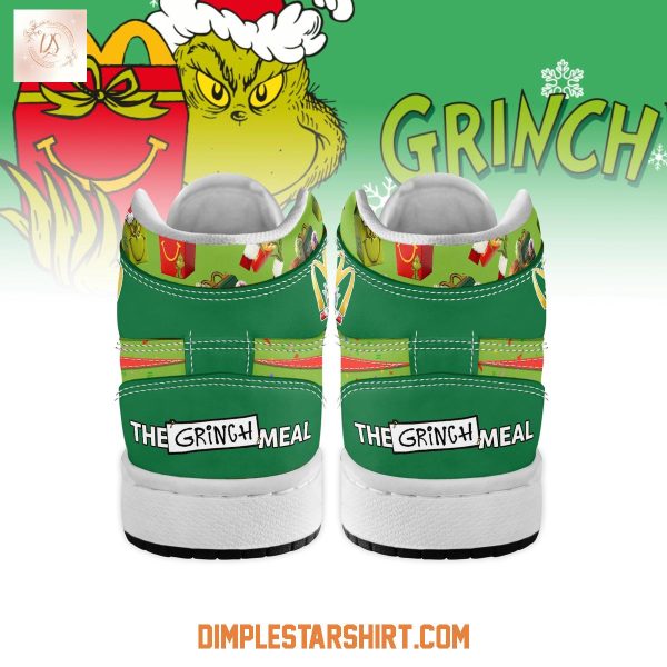 The Grinch x Mcdonalds Happy Meal Air Jordan 1 Shoes