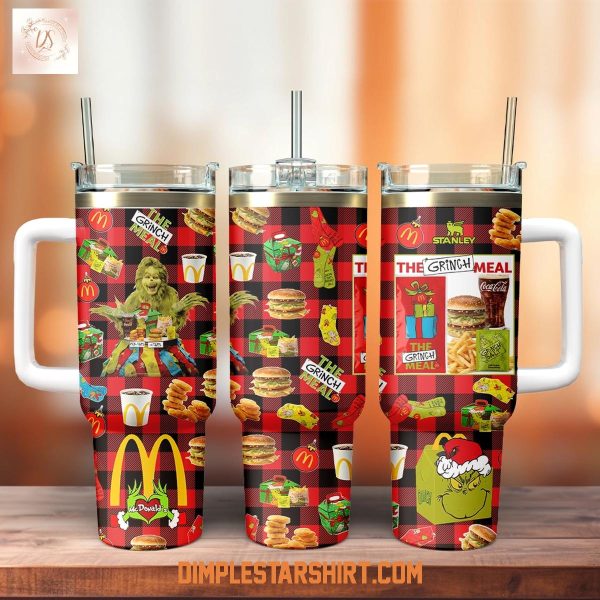 The Grinch x Mcdonald’s Happy Meal Tumbler 40oz