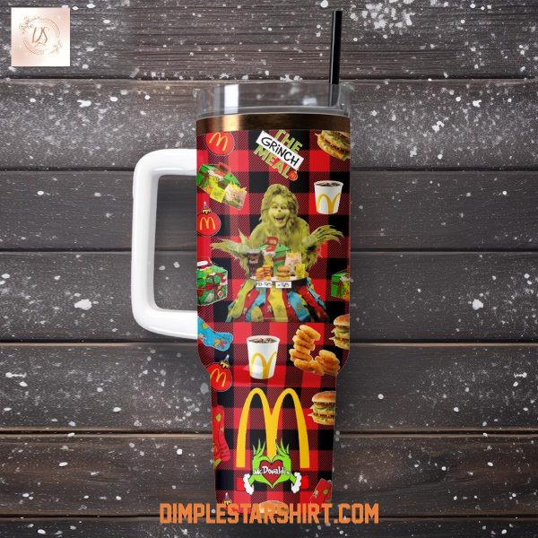 The Grinch x Mcdonalds Happy Meal Tumbler 40oz