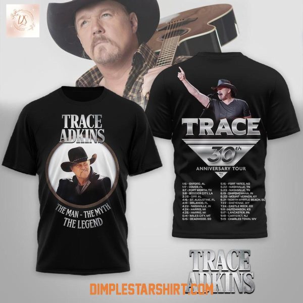 Trace Adkins 30th Anniversary Tour Shirt