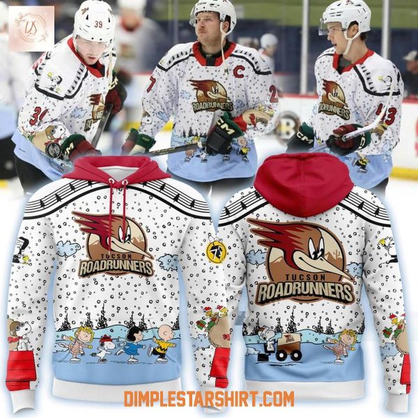 Tucson Roadrunners 2026 Peanuts Night Hoodie T Shirt