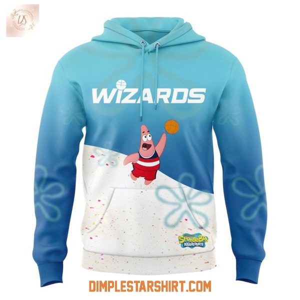 Washington Wizards x SpongeBob SquarePants Night Hoodie Shirt