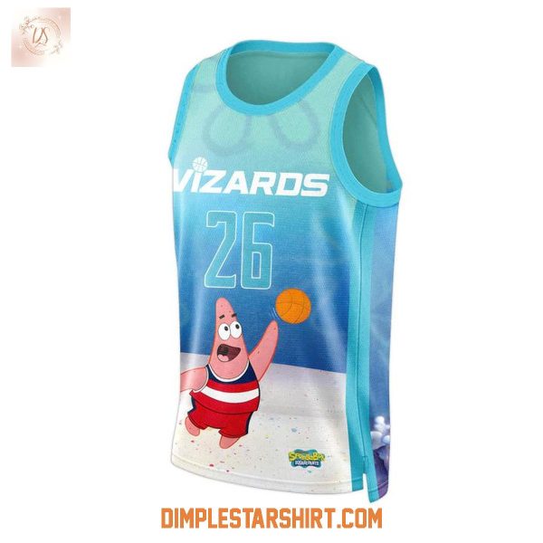 Washington Wizards x SpongeBob SquarePants Night Jersey