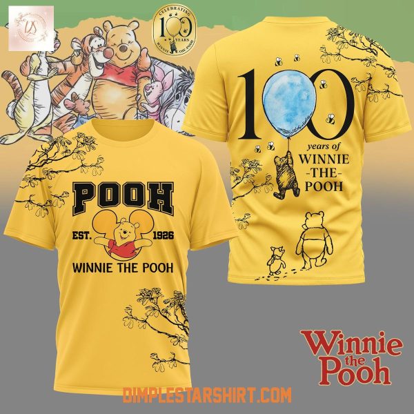 Winnie The Pooh 100 Years Anniversary Shirt
