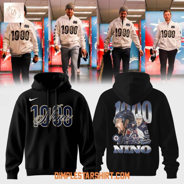 Winnipeg Jets 1000 The Nino 1990 Hoodie Shirt