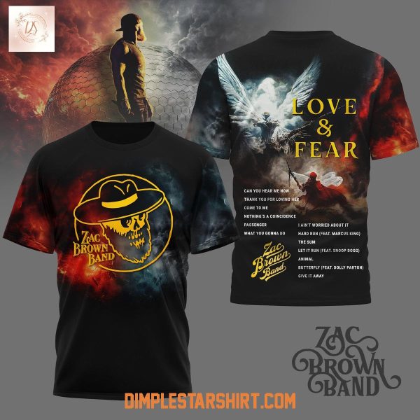 Zac Brown Band Love & Fear T-Shirt