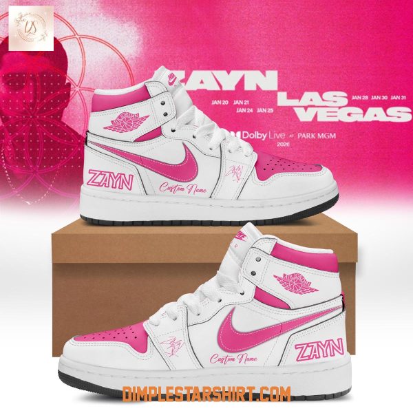 Zayn Live In Las Vegas Signature Air Jordan 1 Shoes