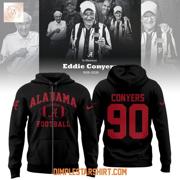 Alabama Football Eddie Conyers Thanks For Memories Hoodie T Shirt