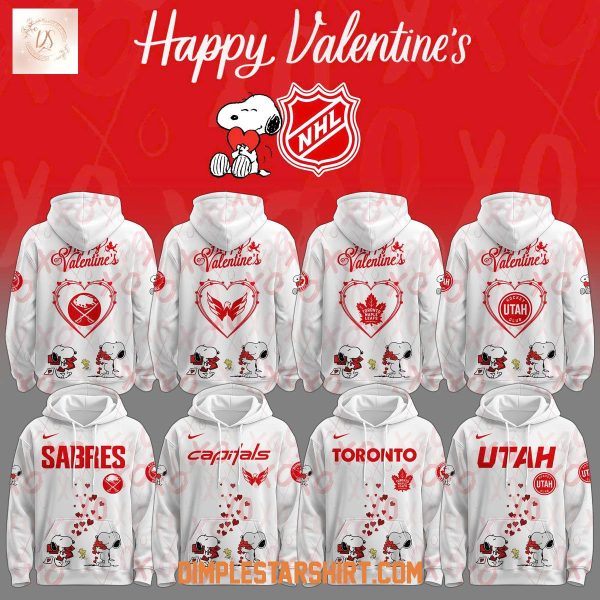 All Team NHL Happy Valentine's Day Hoodie Shirt