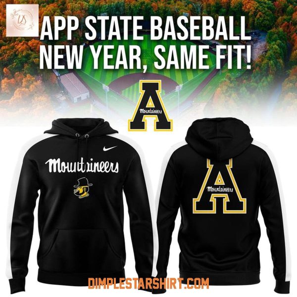 App State Baseball 2026 New Hoodie Shirt