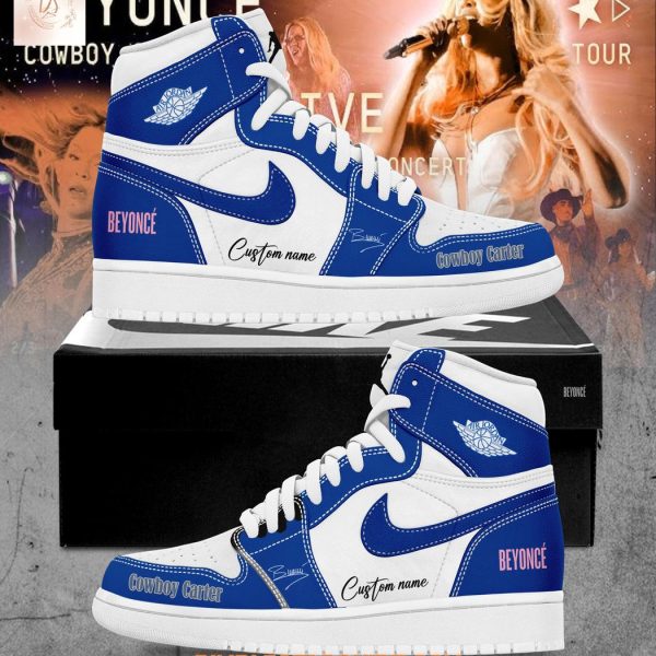 Beyonce Cowboy Carter Tour 2026 Signature Air Jordan 1 Shoes