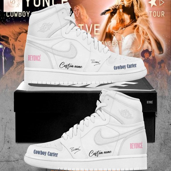 Beyonce Cowboy Carter Tour 2026 Signature Air Jordan 1 Shoes