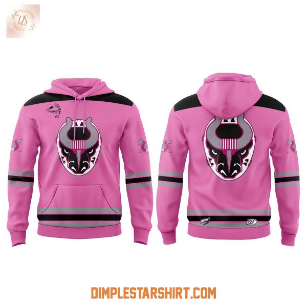 Birmingham Bulls Fights Cancer Pink Hoodie Shirt