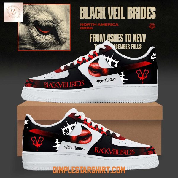 Black Veil Brides From Ashes To New Tour Air Force 1 Shoes
