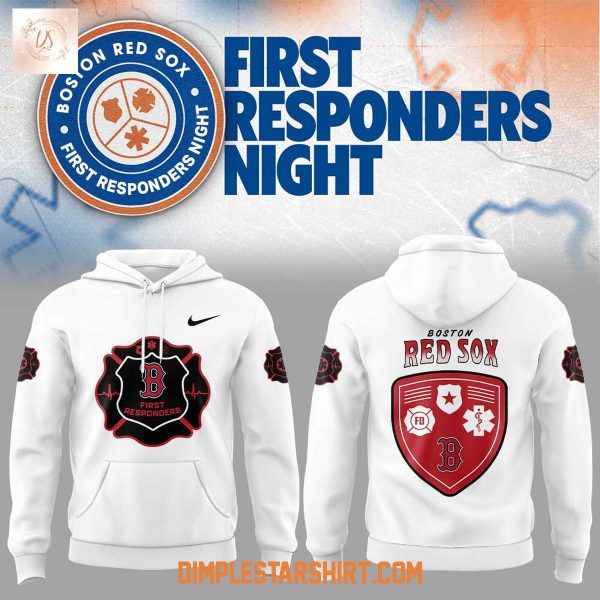 Boston Red Sox First Responders Night 2026 Hoodie T Shirt