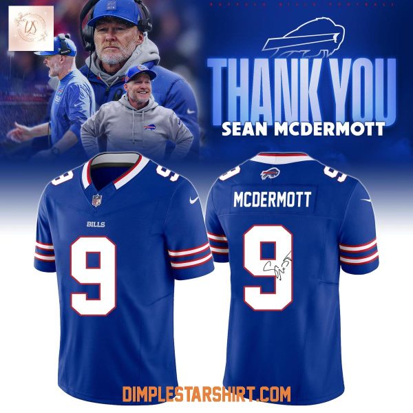 Buffalo Bills x Thank You Coach McDermott Jersey