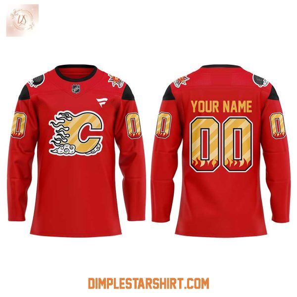 Calgary Flames Lunar New Years Hockey Jersey