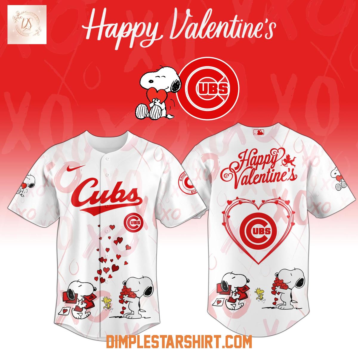 Chicago Cubs Happy Valentine's 2026 Jersey Chicago Cubs Happy Valentine's 2026 Jersey