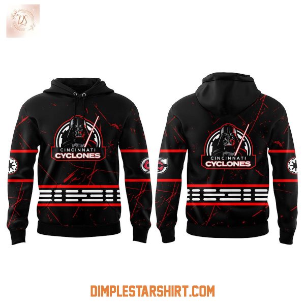 Cincinnati Cyclones Star Wars Night Darth Vader Hoodie T-Shirt