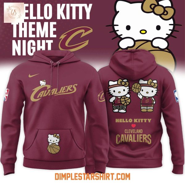 Cleveland Cavaliers x Hello Kitty Night 2026 Hoodie T-Shirt