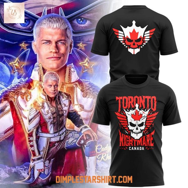 Cody Rhodes x Canada Toronto Nightmare Hoodie T Shirt