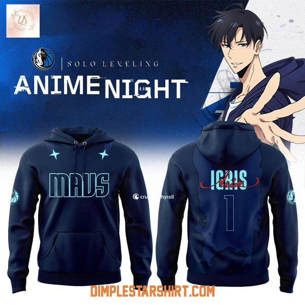 Dallas Mavericks Solo Leveling Anime Night 2026 Hoodie T-Shirt