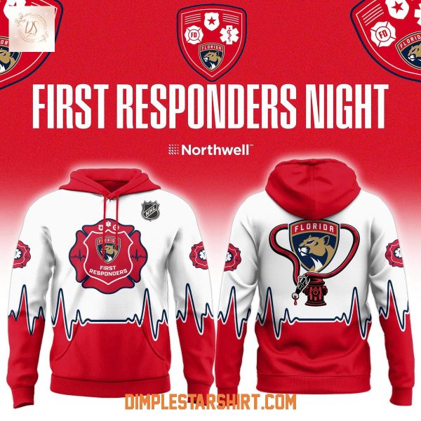 Florida Panthers First Responders Night 2026 Hoodie Shirt