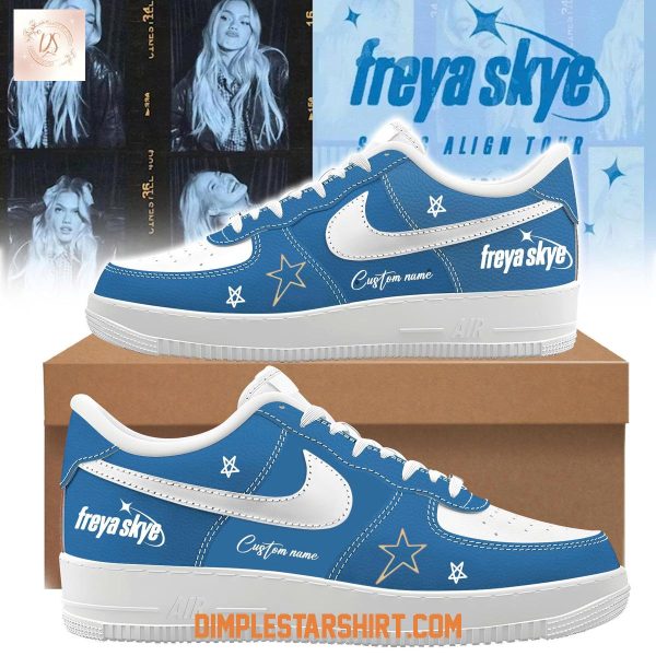 Freya Skye Stars Align Tour 2026 Air Force 1 Shoes