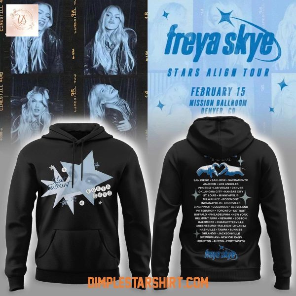 Freya Skye Stars Align Tour 2026 Hoodie T Shirt