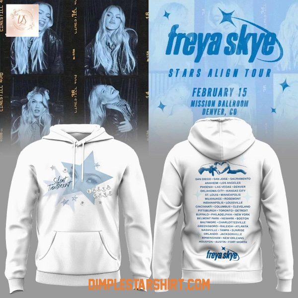 Freya Skye Stars Align Tour 2026 Hoodie T Shirt