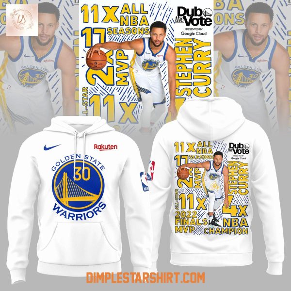 Golden State Warriors Stephen Curry Vote All Star Hoodie T Shirt