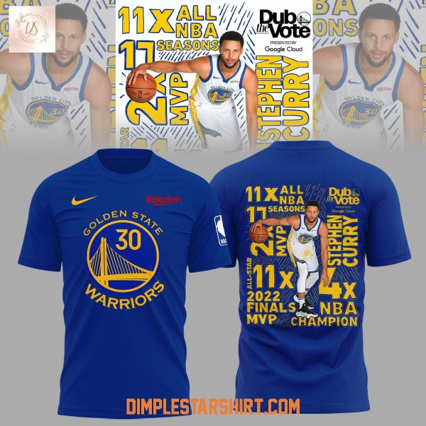 Golden State Warriors Stephen Curry Vote All Star Hoodie T Shirt