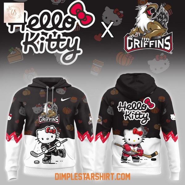 Grand Rapids Griffins Hello Kitty Night Game Hoodie Shirt