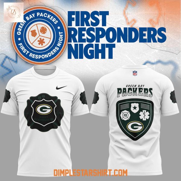 Green Bay Packers First Responders Night 2026 Hoodie T Shirt